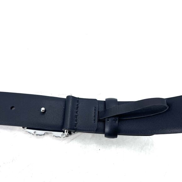 Authentic CHANEL Calfskin Crystal & Pearl CC Belt Womens Size 80 / 32 - Picture 6 of 8